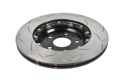 DBA 17-23 Tesla Model 3 Rear 5000 Series 2-Piece Slotted Rotor w/Black Hat