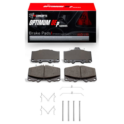 R1 Concepts R1 1988-1995 Toyota 4Runner Front R1 Optimum OE Pads & Hardware Kit
