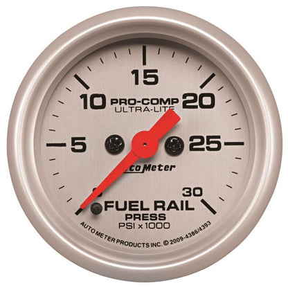 Autometer Ultra-Lite Gauge Rail Press (RAM 6.7L) 2-1/16in 30Kpsi Stepper Motor