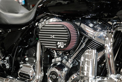 K&N Engineering K&N Street Metal Intake System 2017 Harley-Davidson Shaker Black H/D Touring Models