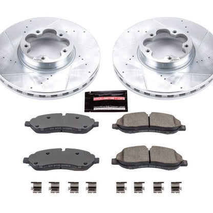 PowerStop Power Stop 15-18 Ford Transit-350 HD Front Z23 Evolution Sport Brake Kit