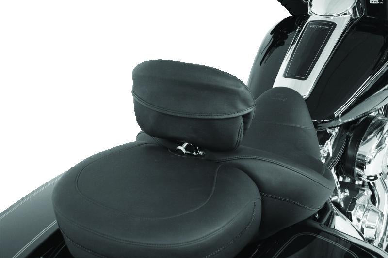 Mustang Motorcycle Mustang Driver Backrest Sport Pouch Cover - Black