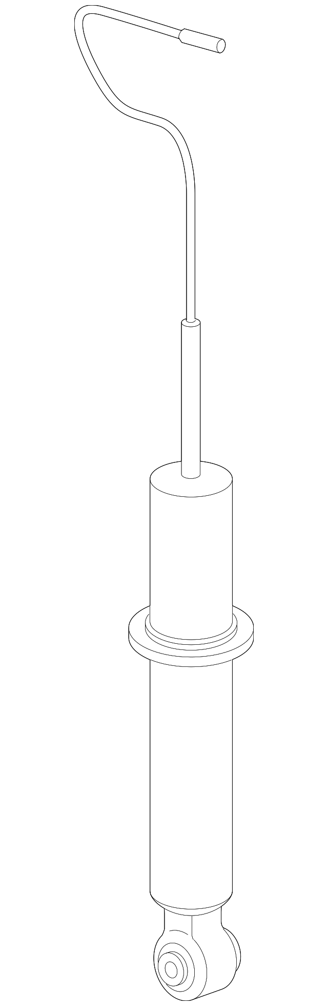 Genuine Porsche 99133305193 Shock Absorbers / Vibration Damper Rear Axle