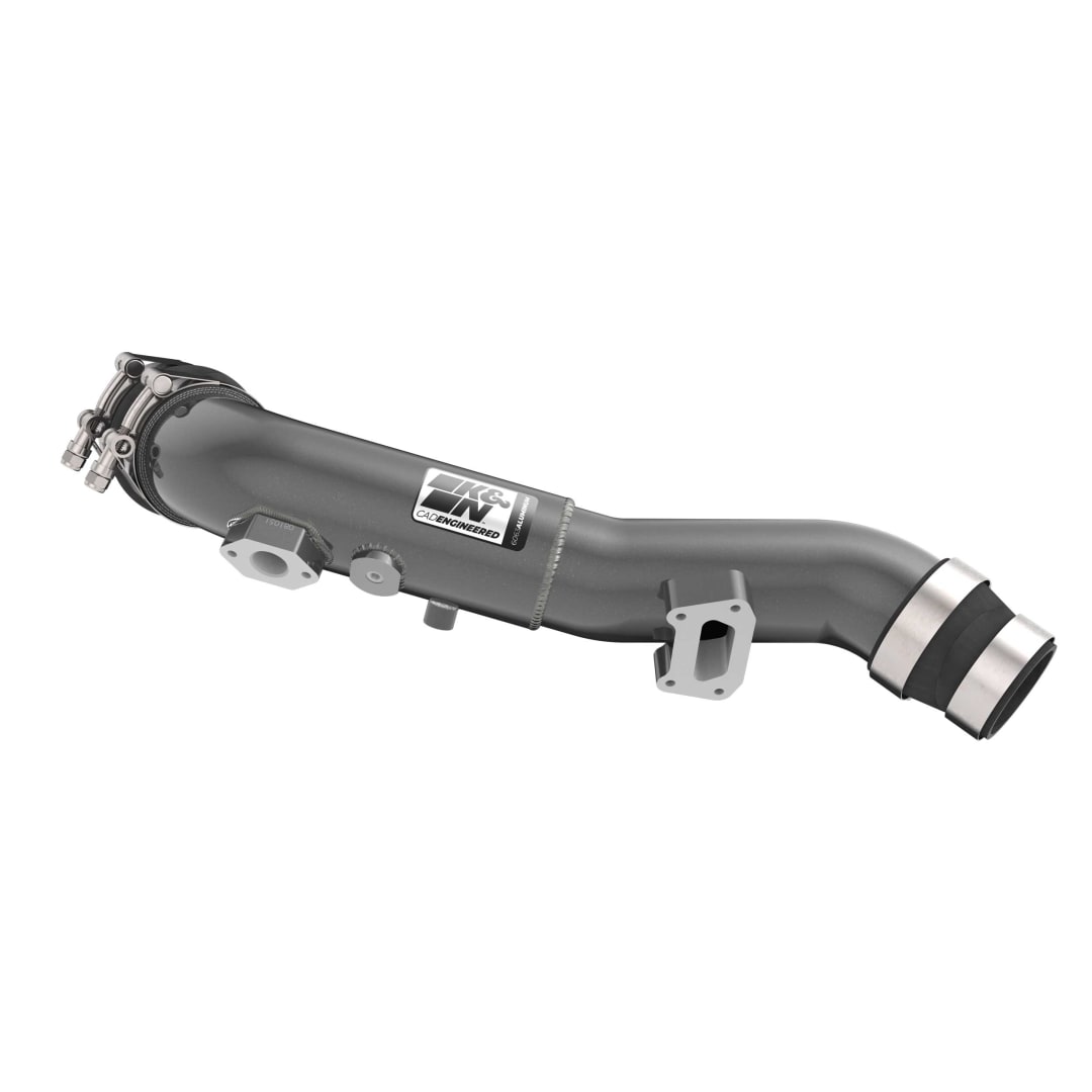 K&N 77-1016KC Charge Pipe - Aluminum Tube - HYUNDAI VELOSTER N L4-2.0L, TURBO