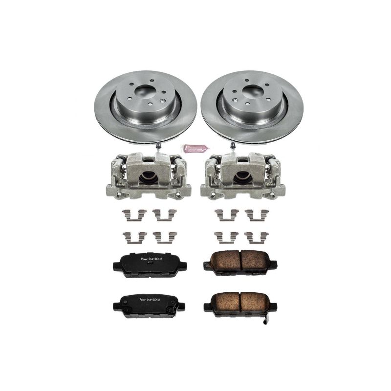 PowerStop Power Stop 07-08 Infiniti G35 Rear Autospecialty Brake Kit w/Calipers