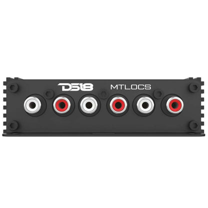 DS18 5-Chnl Speaker Emulator Remote Out Level Matching Controls LED Clip Indicator Hi/Low Converters