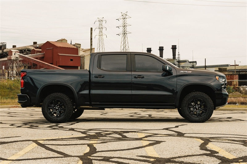 CORSA Performance Corsa 2022-2024 Chevrolet Silverado 1500 Cat-Back Dual Rear Exit with Twin 4in Black Tips