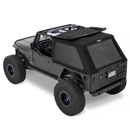Bestop 04-06 Jeep Wrangler TJ Unlimited Trektop (Premium Black Twill)