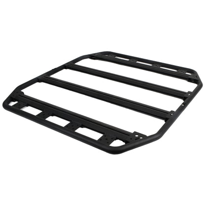 Go Rhino SRM300 Quad Overland Rail Kit (For 40x40in. Rack) - Tex. Blk (Rails ONLY - Req. Platform)