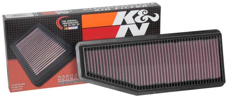 K&N Engineering K&N 2019 Jeep Cherokee L4-2.0L F/I Turbo Replacement Drop In Air Filter