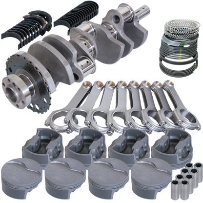 Eagle Chevy LS3 4.000in Crank 24 Tth Reluctor 6.125in H-Beam -4cc 4.070in Pistons Rotating Assembly