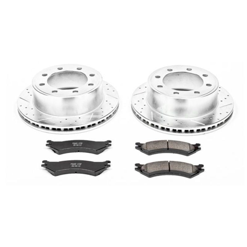 PowerStop Power Stop 2007 Ford E-150 Rear Z23 Evolution Sport Brake Kit