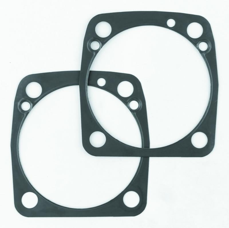 TwinPower Twin Power Base Gasket 3 5/8 Inch Bore .020 Rubber Covered Steel Replaces 84-99 Evo BT Pair