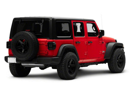 Raxiom 18-23 Jeep Wrangler JL Axial Series Linear LED Tail Lights- Black Housing (Smoked Lens)