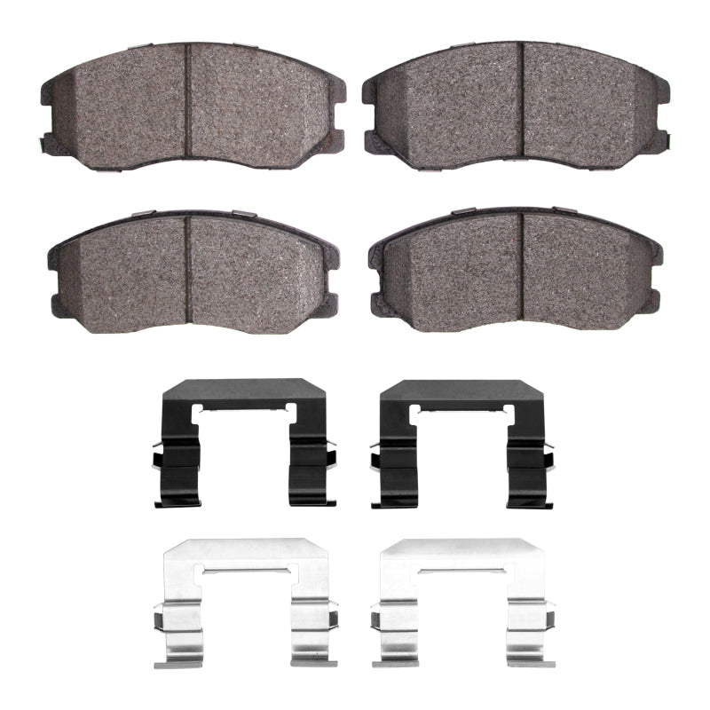 DFC 07-15 Chevrolet Equinox Front 5000 Advanced Ceramic Brake Pads and Hardware Kit