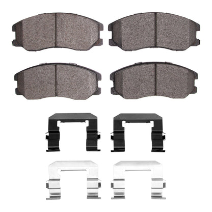 R1 Concepts R1 07-15 Chevrolet Captiva Front Optimum OE Pads & Hardware Kit