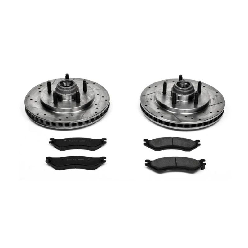 PowerStop Power Stop 00-02 Ford Expedition Front Z23 Evolution Sport Brake Kit