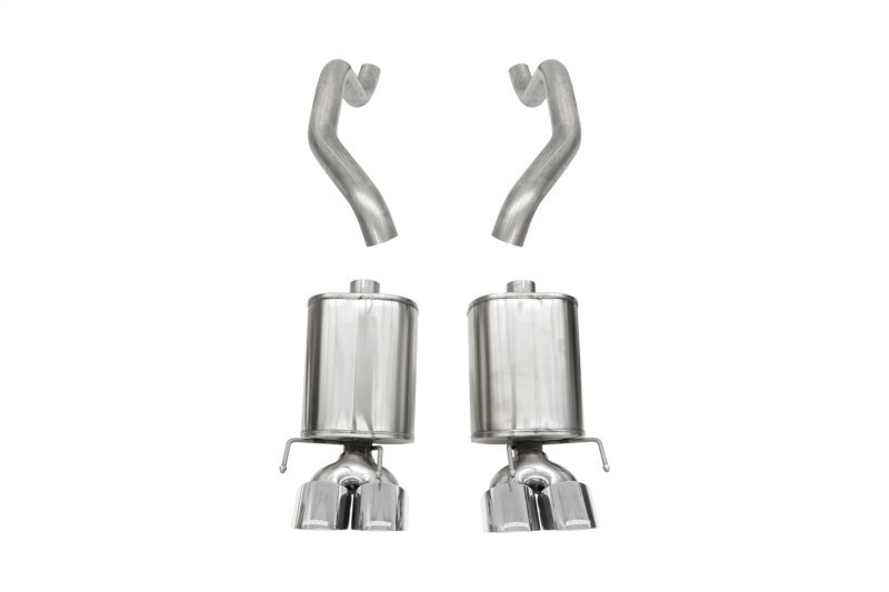 CORSA Performance Corsa 2005-2007 Chevrolet Corvette (C6) 6.0L/6.2L Polished Xtreme Axle-Back Exhaust w/4.5in Tips