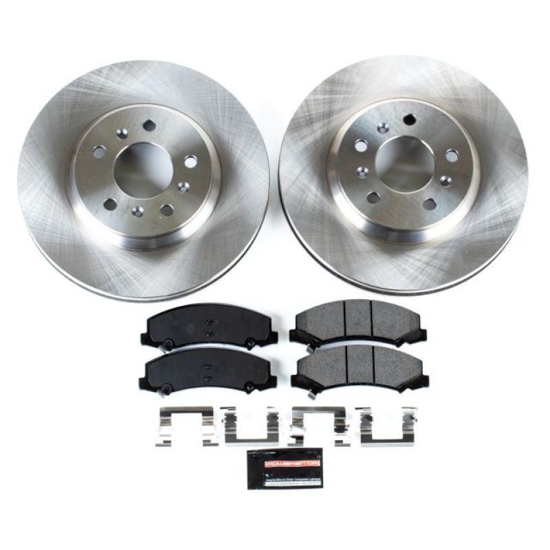 PowerStop Power Stop 06-11 Buick Lucerne Front Autospecialty Brake Kit