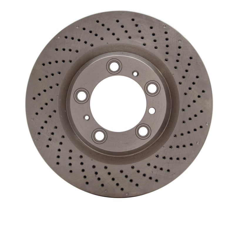 DFC 07-13 Porsche 911 Right Rear Drilled Brake Rotor
