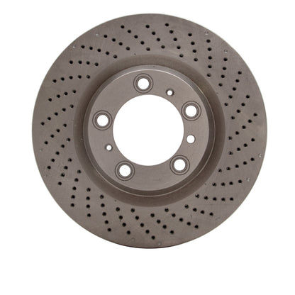 DFC 07-13 Porsche 911 Right Rear Drilled Brake Rotor