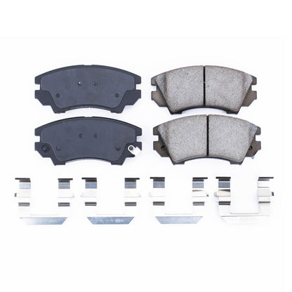 PowerStop Power Stop 2017 Buick Regal Front Z17 Evolution Ceramic Brake Pads w/Hardware
