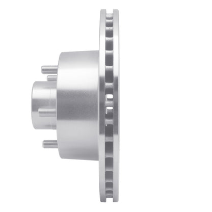 R1 Concepts R1 70-72 Dodge CHALLENGER Front Right Drilled & Slotted Silver Brake Rotor