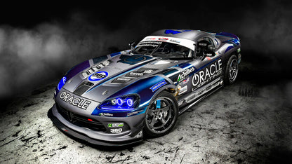 ORACLE Lighting Oracle 03-09 Dodge Viper SRT-10 LED Headlight Halo Kit - Red