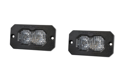 Diode Dynamics C2 2.0 Sport White Flood Flush RBL (Pair)