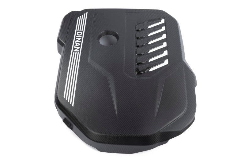 Dinan 19-26 BMW B58D (G01/G02/G20/G22/G23/G26/G42) Matte Carbon Fiber Engine Cover w/Gloss Accents