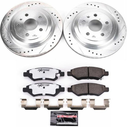 PowerStop Power Stop 08-14 Cadillac CTS Rear Z26 Street Warrior Brake Kit