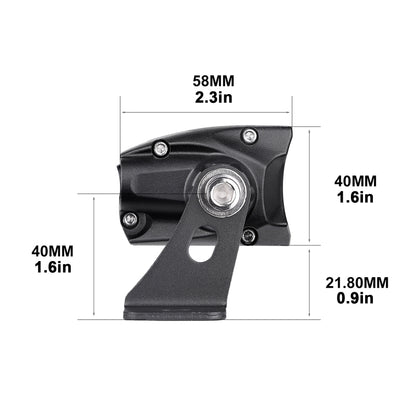 XKGLOW XK Glow Razor Light Bar Fog + Strobe No Wire & Switch 10in