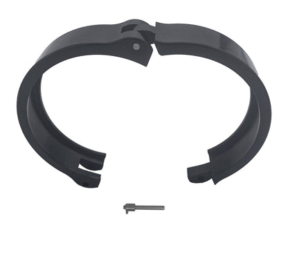 Granatelli Motor Sports Granatelli 3.0in Dual Seal Clamshell Clamp - Aluminum Black