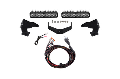 Diode Dynamics 2024-2026 Toyota Tacoma Stealth Lightbar SS10 Sport White Driving 6000K