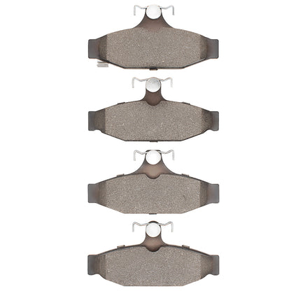 DFC 85-97 Chevrolet Corvette Rear 5000 Advanced Low Metallic Brake Pads