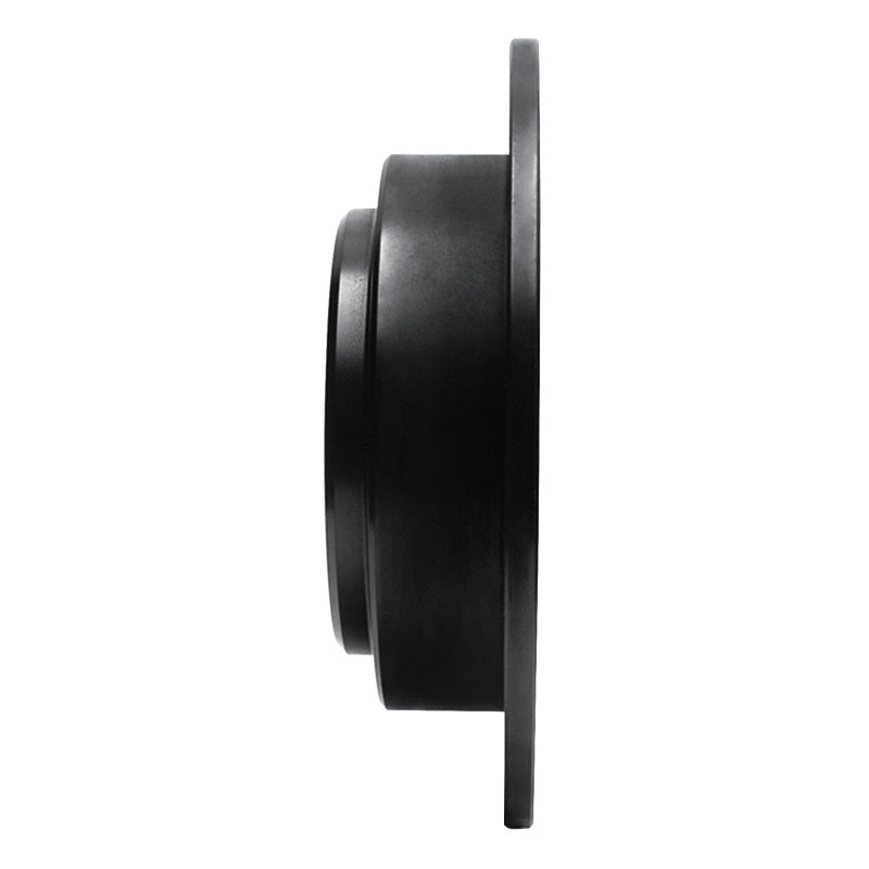 R1 Concepts R1 04-06 Kia AMANTI Rear Left Drilled & Slotted Black Brake Rotor