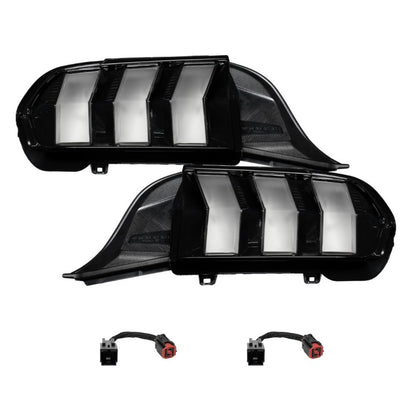 Form Lighting 2024+ Ford Mustang Sequential LED Tail Lights Clear (Pair)