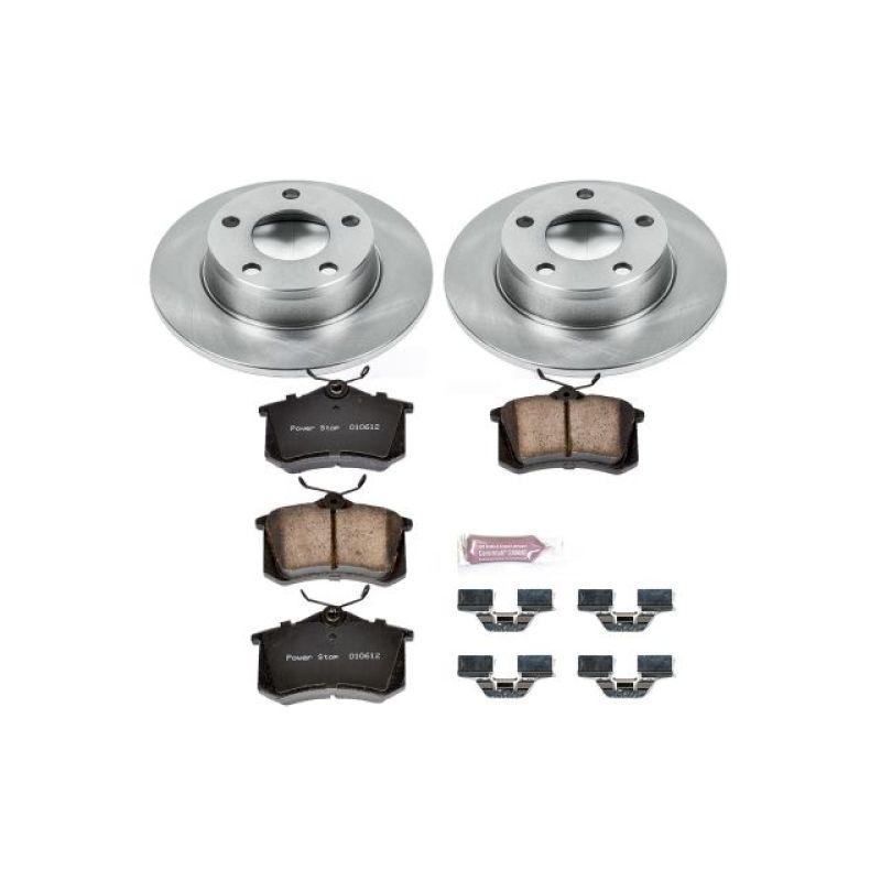 PowerStop Power Stop 01-05 Audi Allroad Quattro Rear Autospecialty Brake Kit