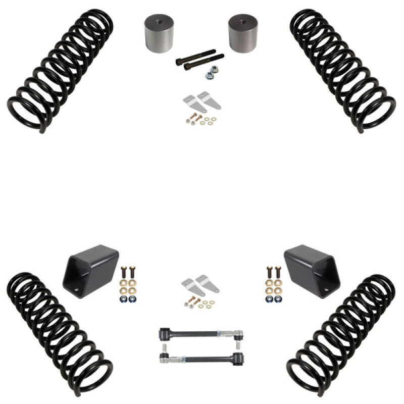 Synergy Mfg Synergy 07-18 Jeep Wrangler JKU 4 DR 2.0in Lift Starter Kit RHD Compatible