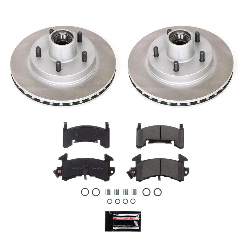 PowerStop Power Stop 96-00 Isuzu Hombre Front Semi-Coated Rotor Kit