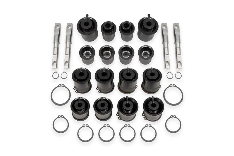 BMR Suspension BMR 97-04 Chevrolet Corvette C5 / 05-13 Corvette C6 Front & Rear Control Arms Bearing Kit - Black