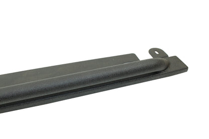 Fishbone Offroad 07-18 Jeep Wrangler JK 2 Door Rubicon Steel Rock Slider - Black Textured Powdercoat