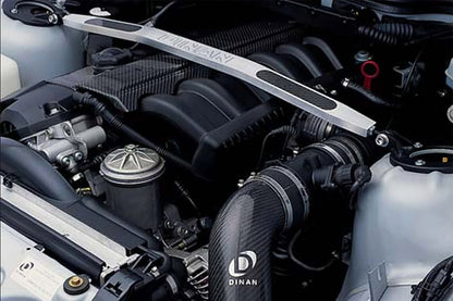 Dinan 92-00 BMW 323i/325i/328i/M3/Z3 (E36/E37) Brushed Aluminum Strut Tower Brace - Front