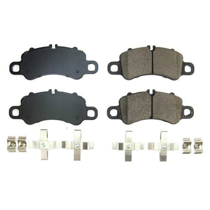 PowerStop Power Stop 17-18 Porsche 718 Boxster Front Z17 Evolution Ceramic Brake Pads w/Hardware