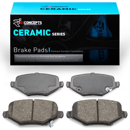 R1 Concepts R1 09-16 Chrysler Town & Country Rear R1 Ceramic Brake Pads