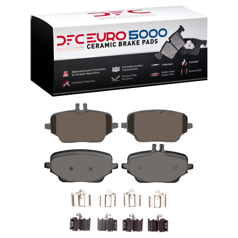DFC 20-23 Mercedes-Benz GLE350 Rear Euro 5000 Ceramic Brake Pads and Hardware Kit