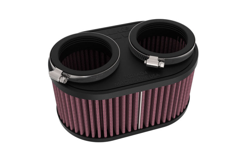 K&N Engineering K&N 2-1/8in DUAL FLG 6-1/4 X 4inOD 3inH Universal Clamp-On Air Filter