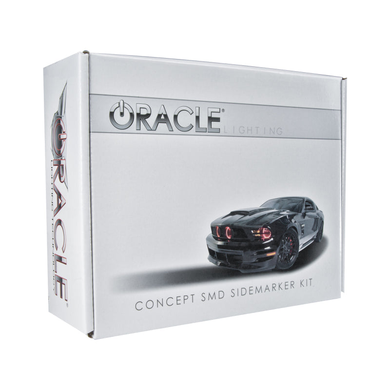 ORACLE Lighting Oracle 10-14 Ford Mustang Concept Sidemarker Set - Tinted - No Paint