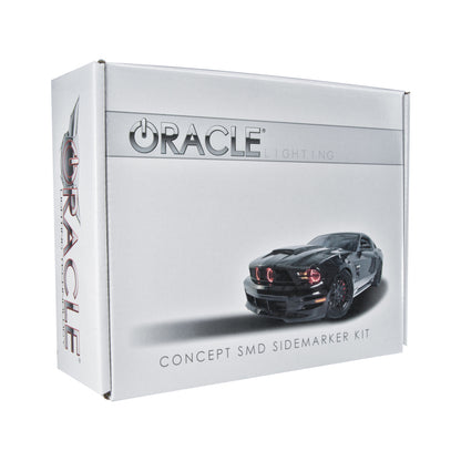ORACLE Lighting Oracle 10-14 Ford Mustang Concept Sidemarker Set - Tinted - No Paint