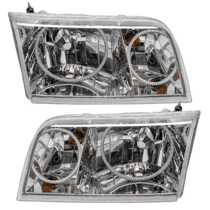 ORACLE Lighting Oracle 98-11 Ford Crown Victoria SMD HL - Chrome - Halogen - ColorSHIFT w/ 2.0 Controller